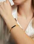 Revival Hinge Gemstone Bangle