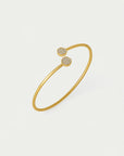 Mirabeaux Pavé Twist Bangle