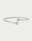 Mirabeaux Pavé Twist Bangle