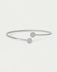Mirabeaux Pavé Twist Bangle