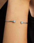 Juliette Pavé Twist Bangle