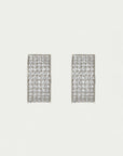 Petit Pavé Thick Huggie Hoops