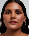 Petit Pavé Midi Hoops