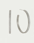 Petit Pavé Midi Hoops