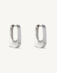 Crosby Hinged Huggie Hoops