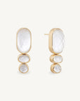 Mercer Gemstone Statement Drop Earrings