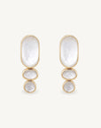 Mercer Gemstone Statement Drop Earrings
