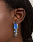 Mercer Gemstone Statement Drop Earrings
