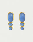 Mercer Gemstone Statement Drop Earrings