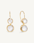 Tulum Double Droplet Earrings