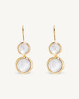 Tulum Double Droplet Earrings
