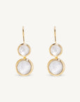 Tulum Double Droplet Earrings
