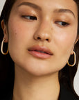 Juliette Pavé Hinged Hoop