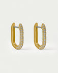 Juliette Pavé Huggie Hoop