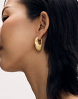 Serra Hinged Hoops