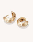 Gemma Huggie Hoops
