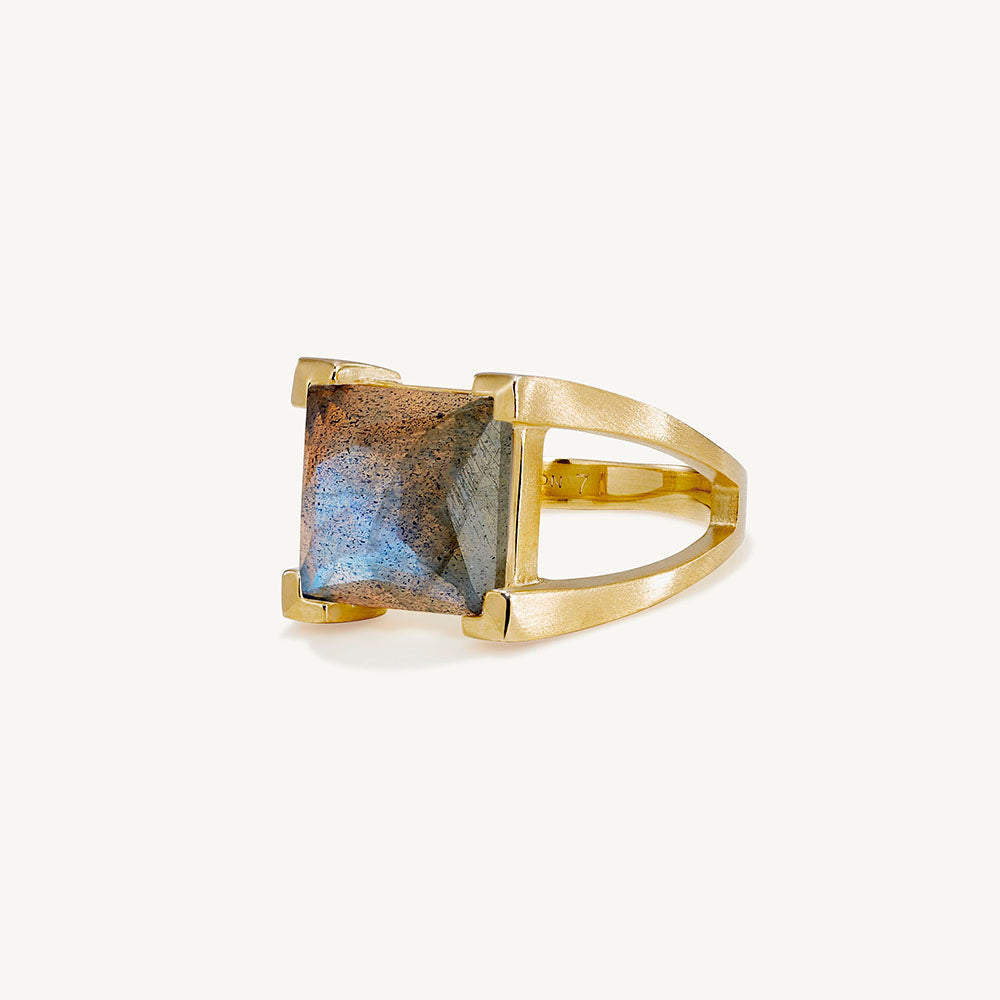 Mini Plaza Ring | Labradorite | Dean Davidson Jewelry Mini Plaza Ring | Labradorite | Dean Davidson Jewelry