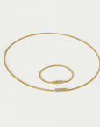 Juliette Pavé Station Necklace