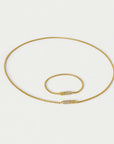 Juliette Pavé Station Necklace