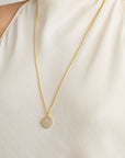 Mirabeaux Pavé Long Pendant Necklace