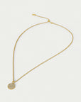 Mirabeaux Pave Long Pendant Necklace