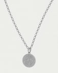 Mirabeaux Pave Long Pendant Necklace