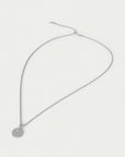 Mirabeaux Pave Long Pendant Necklace
