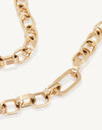 Manhattan Chain Link Statement Necklace