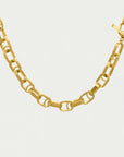 Manhattan Chain Link Statement Necklace