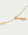 Petit Pavé Mini Tube Necklace