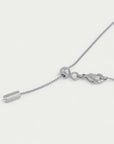 Petit Pavé Mini Tube Necklace