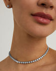 Mirabeau Pavé Tennis Necklace