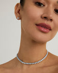 Mirabeau Pavé Tennis Necklace