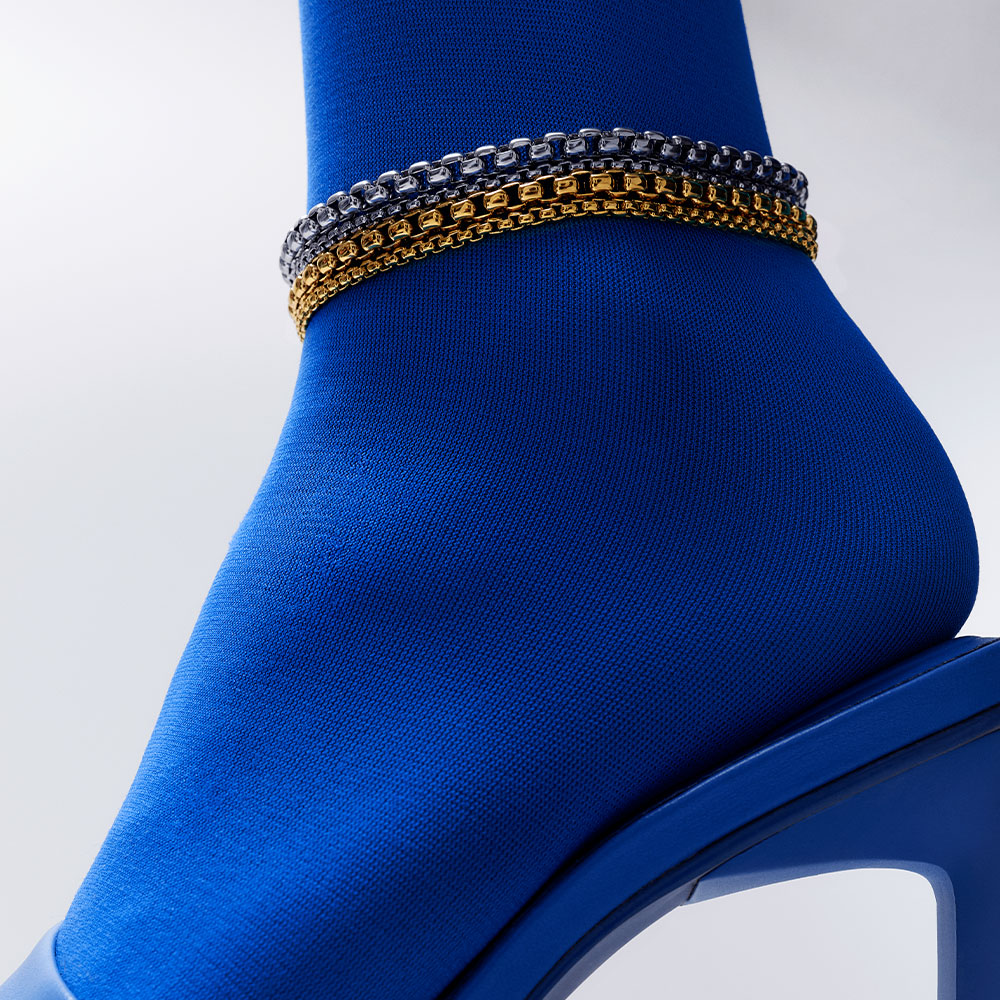 アクセサリー L'Appartement MARA MCS Dot chain Anklet L'Appartement MARA MCS Dot chain Anklet