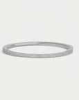 Signature Pave Hinge Bangle
