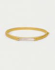 Signature Revival Hinge Gemstone Bangle