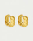 Nomad Square Huggie Hoops
