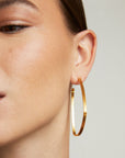 Large Square Hoops