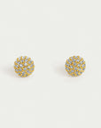 Petit Pavé Mini Ball Studs