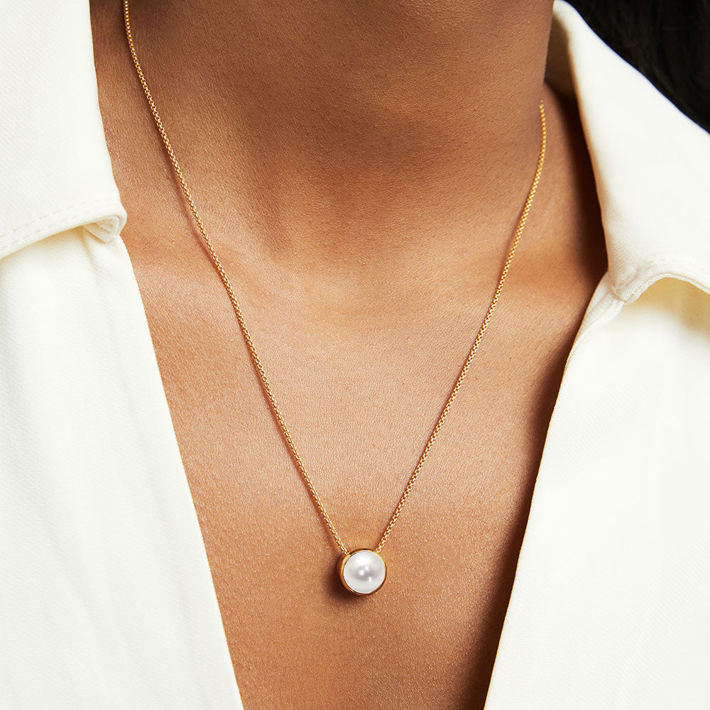 Signature Knockout Pendant | Pearl | Dean Davidson Jewelry