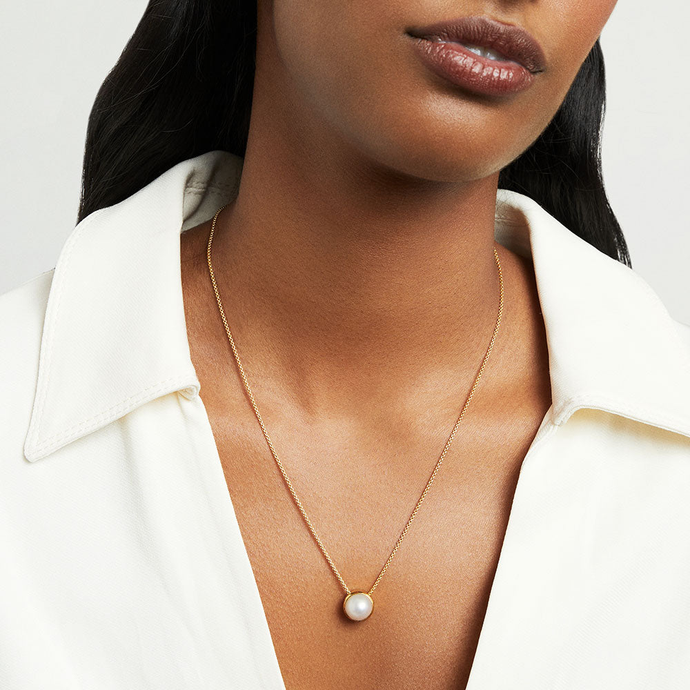 Signature Knockout Pendant | Pearl | Dean Davidson Jewelry