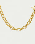 Manhattan Chain Link Statement Necklace
