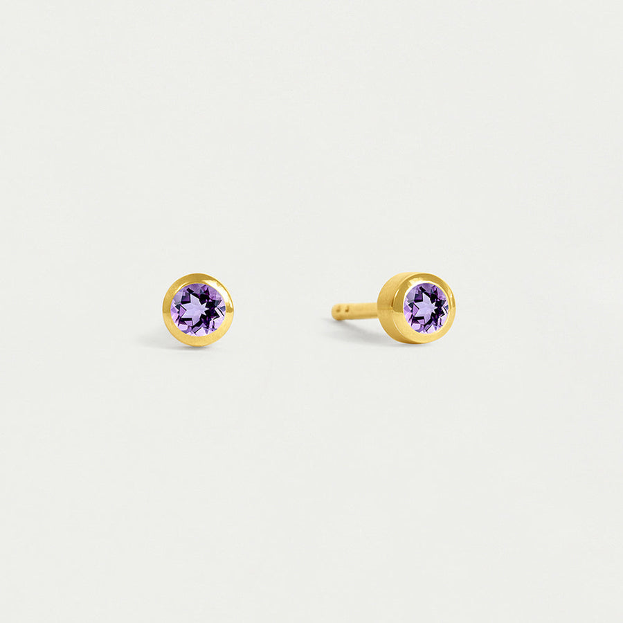 Mini Birthstone Studs