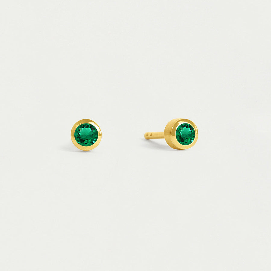 Mini Birthstone Studs