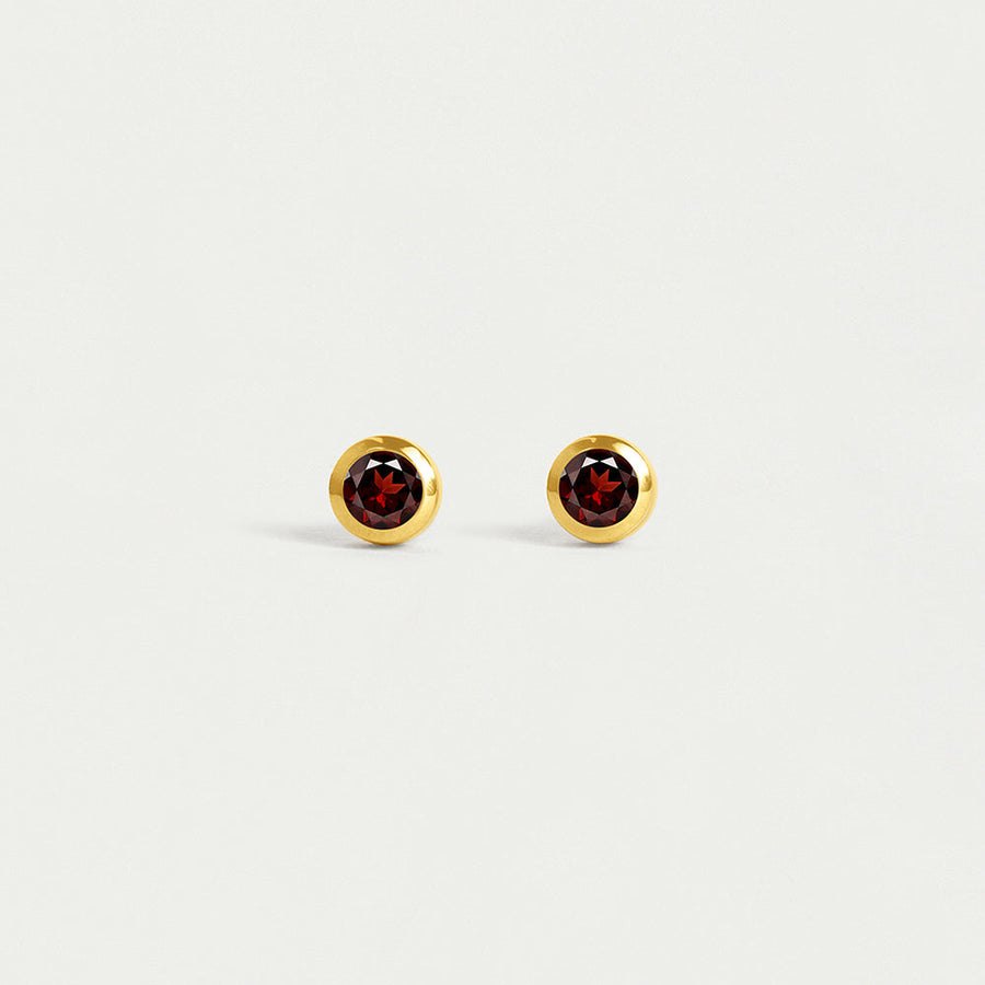 Mini Birthstone Studs