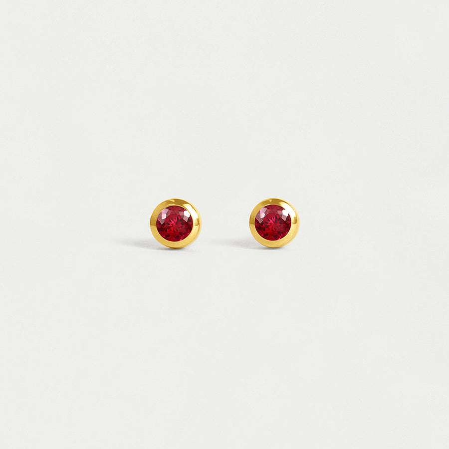 Mini Birthstone Studs