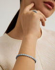 Mirabeau Pavé Tennis Bracelet
