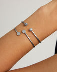 Mirabeaux Pavé Twist Bangle