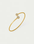 Mirabeaux Pavé Twist Bangle
