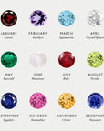 Mini Birthstone Studs